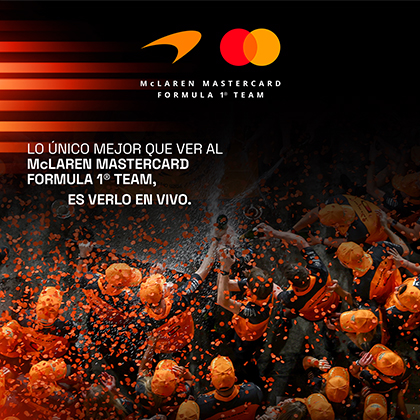 Promoción McLaren Mastercard F1 Team