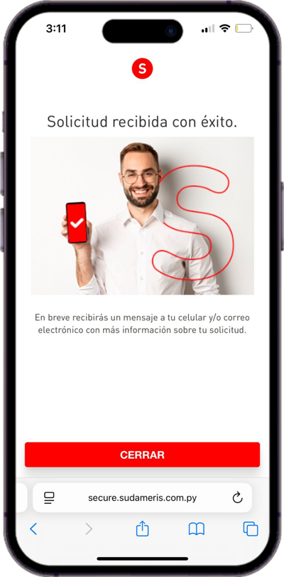 ¡Ya tenés tu tarjeta digital lista para usar!